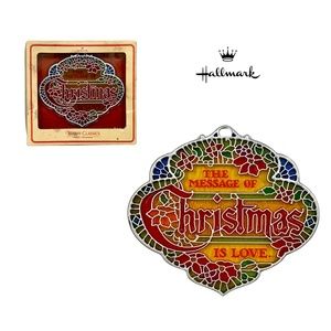 Hallmark "Words of Christmas" Keepsake Ornament, (QX3507), Vintage - (1979)